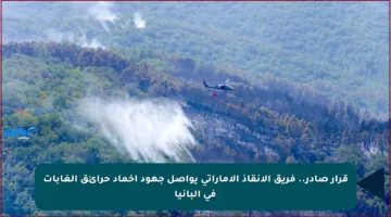 قرار صادر.. فريق الإنقاذ الإماراتي يواصل جهود إخماد حرائق الغابات في ألبانيا